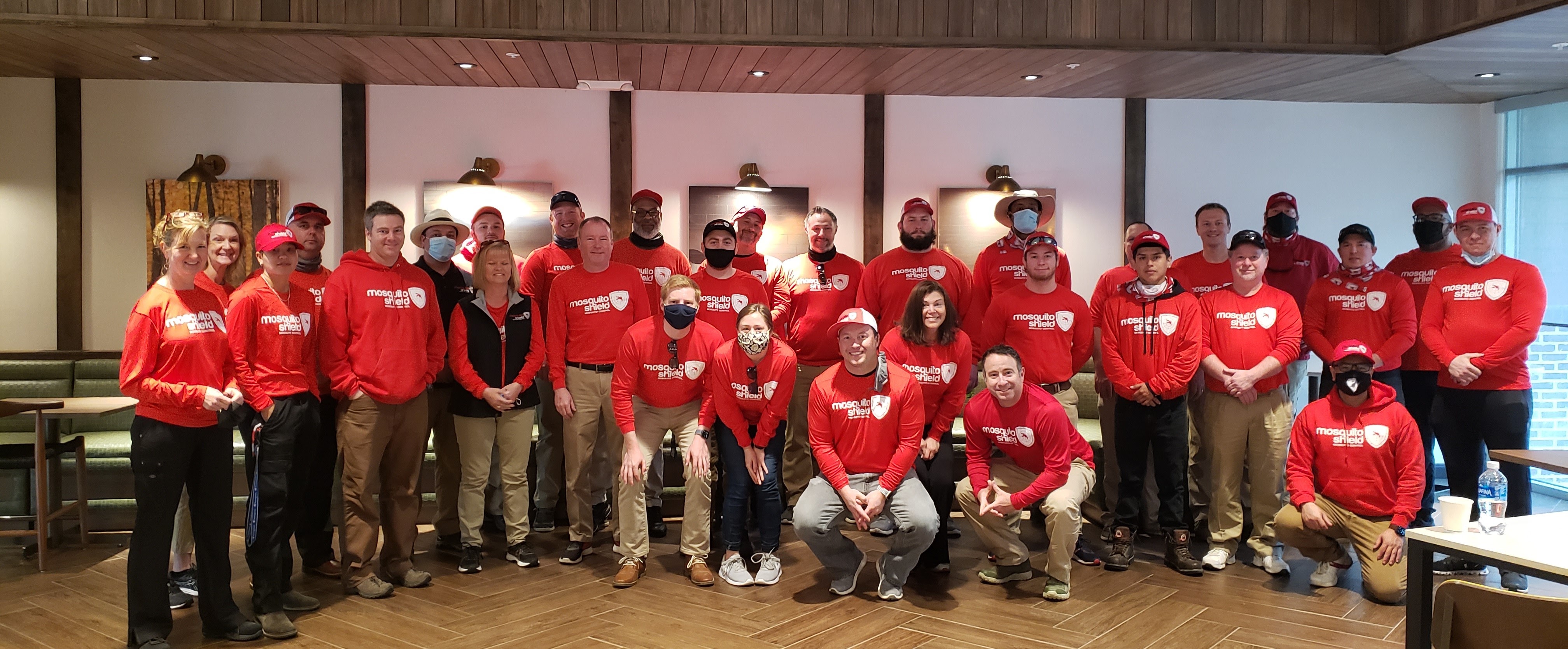 Mosquito Shield of Boca and Fort Lauderdale team in uniform